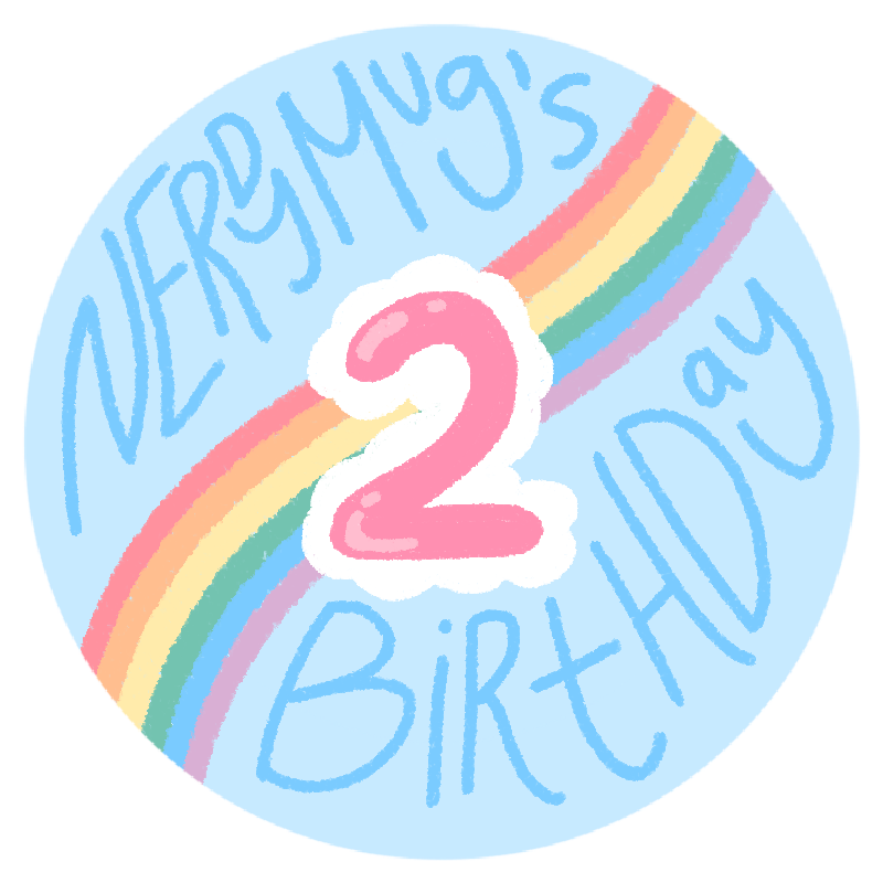 2nd Birthday Sticker