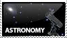 astronomy stamp